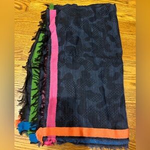 Vilagallo Printed Colorful Scarf